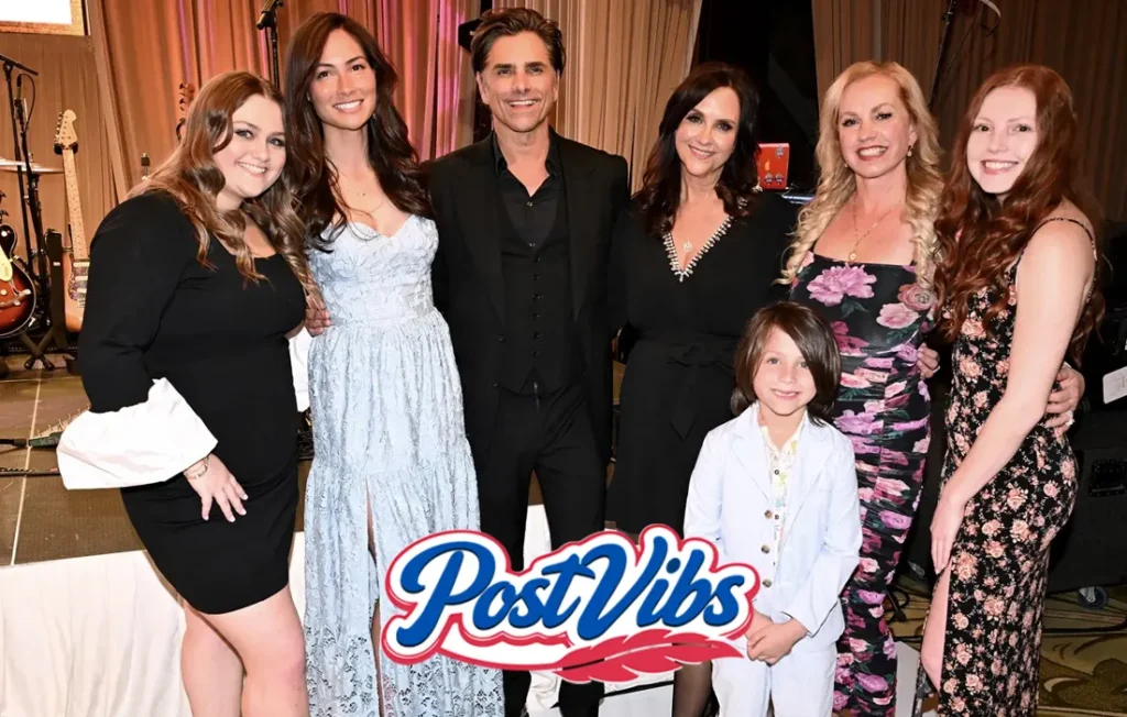 Janeen Stamos as a child with siblings John Stamos and Alaina Stamos